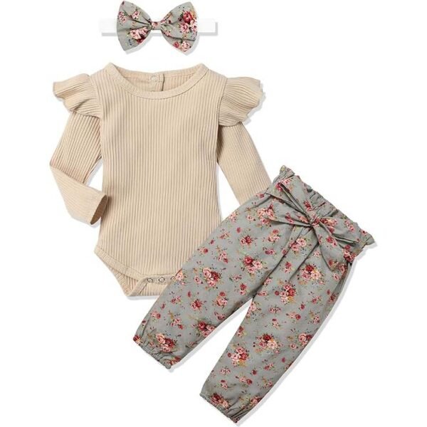 KANGKANG Newborn Baby Girl Clothes Set