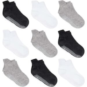 Non Slip Grip Ankle Socks