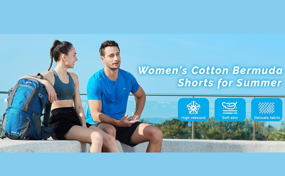 Stylish Women's Cotton Shorts for Summer Comfort