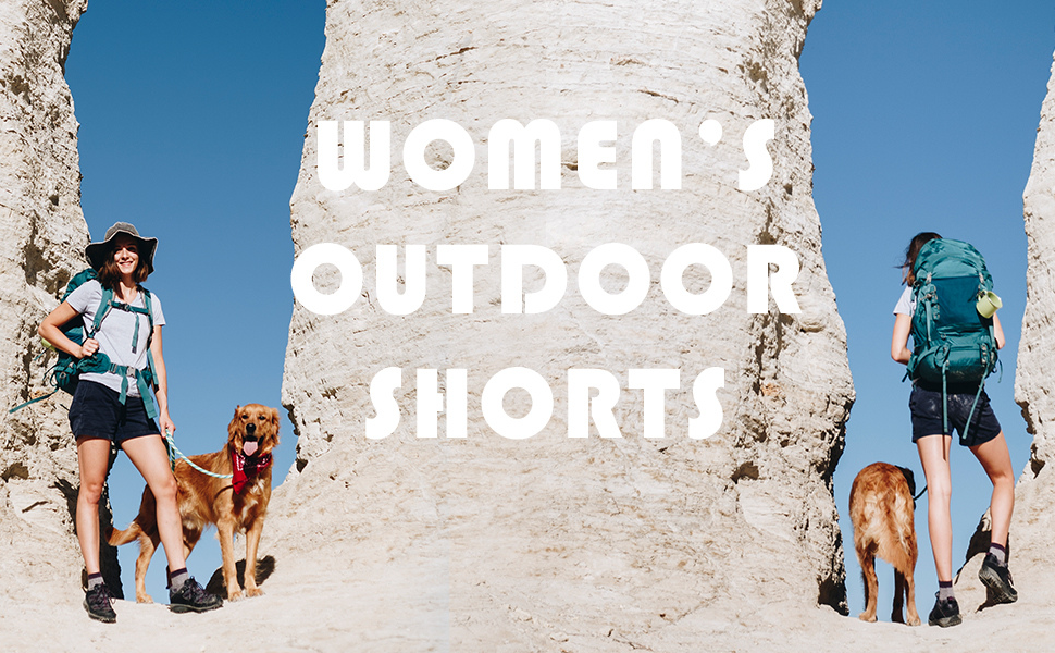 Willit Women's Hiking Cargo Shorts