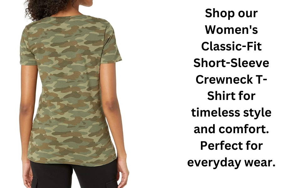 Women's Classic-Fit Short-Sleeve Crewneck T-Shirt 