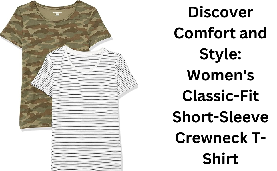 Women's Classic-Fit Short-Sleeve Crewneck T-Shirt