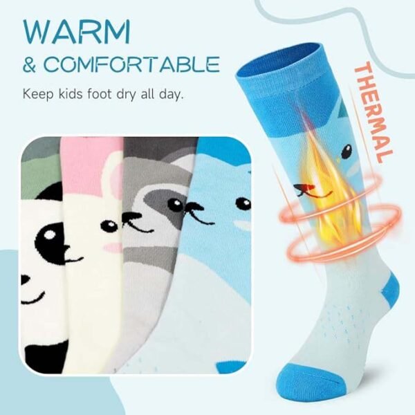 Warm Winter Snow Socks for Girls And Boys - Image 3