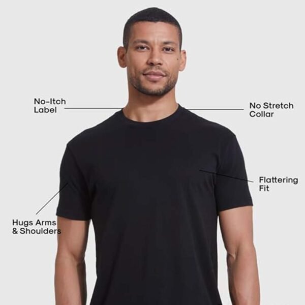 Men's Classic T-Shirt 6 pack - Image 4