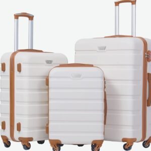 Coolife Luggage 3 Piece Set