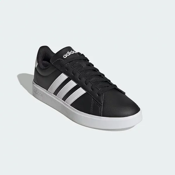 Adidas Men’s Grand Court 2.0 True Size Comfort Core in black and white - Image 3