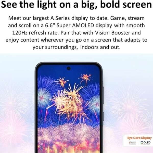 SAMSUNG Galaxy A35 5G (128GB, 2024) 6.6" 120Hz AMOLED, Octa-Core (5nm) 50MP Triple Camera - Image 3