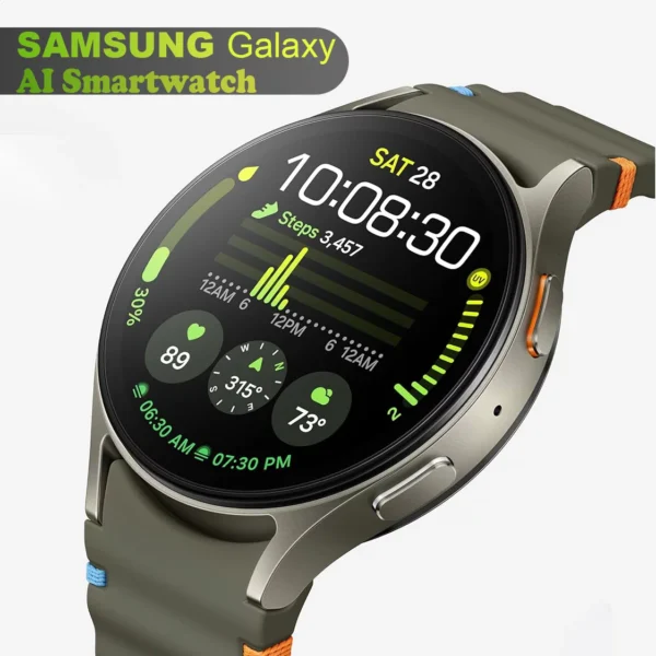 SAMSUNG Galaxy Watch 7 40mm AI Smartwatch with Free Band - Image 4