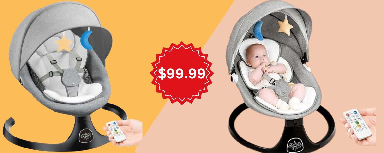 Electric Baby Swing for Infants