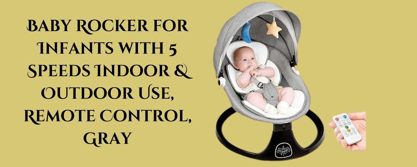 Electric Baby Swing for Infants 