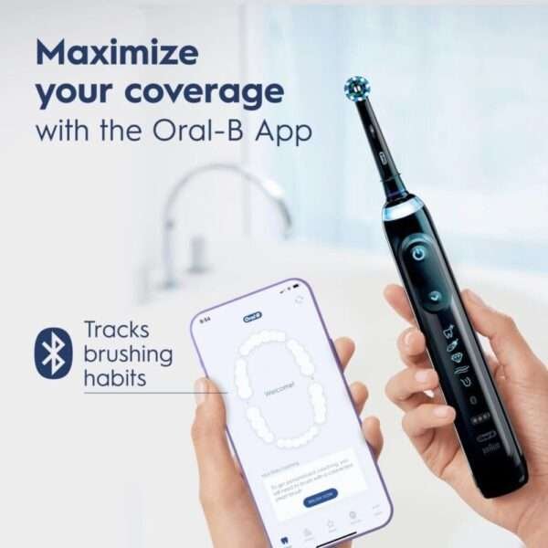 Oral-B Genius X Limited Rechargeable Electric Toothbrush with 1 Replacement Brush Head - Image 2