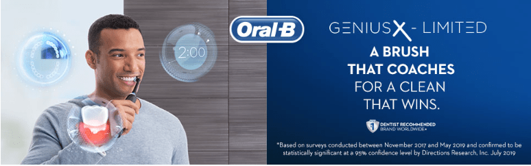 Oral-B Genius X Limited Rechargeable Electric Toothbrush