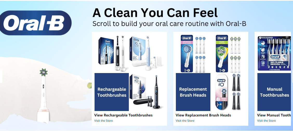 Oral-B iO Deep Clean Rechargeable Electric Powered Toothbrush